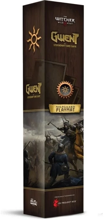 Boîte Gwent jeu de cartes The Witcher avec tapis