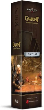 Boîte Gwent Witcher jeu de cartes légendaire playmat