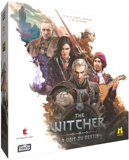 Boîte jeu de société The Witcher La Voie du Destin