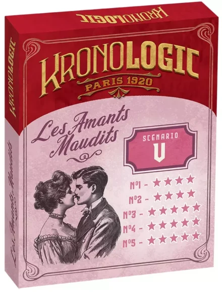 Jeu de société Kronologie Les Amants Maudits Paris 1920