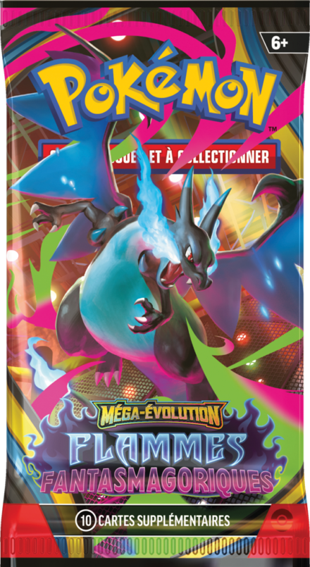 Booster Pokémon Flammes Fantasmagoriques Méga-Évolution