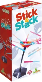 Boîte jeu Stick & Stack jeu d'équilibre coloré