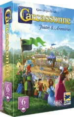 Boîte jeu Carcassonne Toutes & Armoiries médiéval