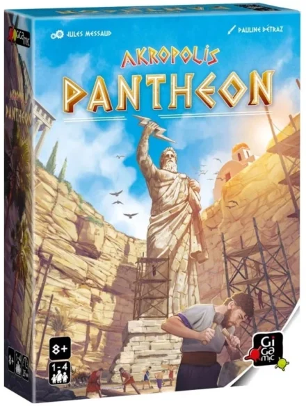 Boîte jeu Akropolis Panthéon construction antique