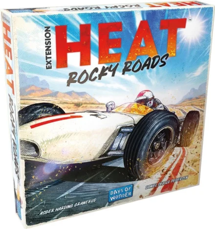 Boîte jeu Heat Rocky Roads extension courses automobiles désert