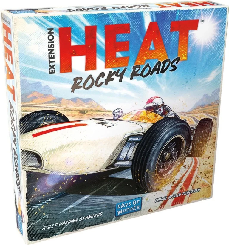 Boîte jeu Heat Rocky Roads extension courses automobiles désert