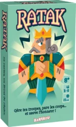 Boîte jeu RATATAK roi couronne personnage coloré