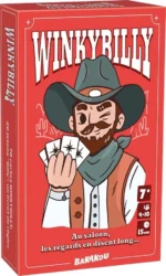 Boîte de jeu Winkybilly cowboy cartes saloon