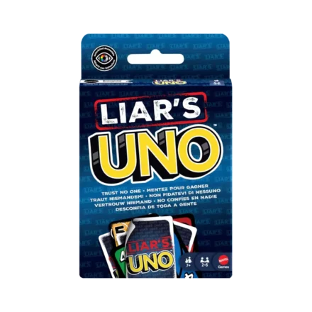 Boîte jeu Liar's UNO Mattel édition mensonges