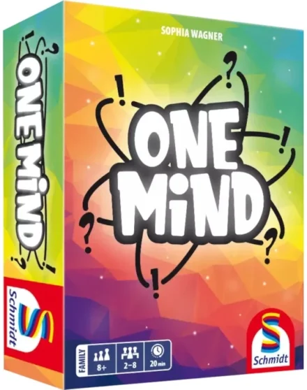 Boîte du jeu de société One Mind colorée