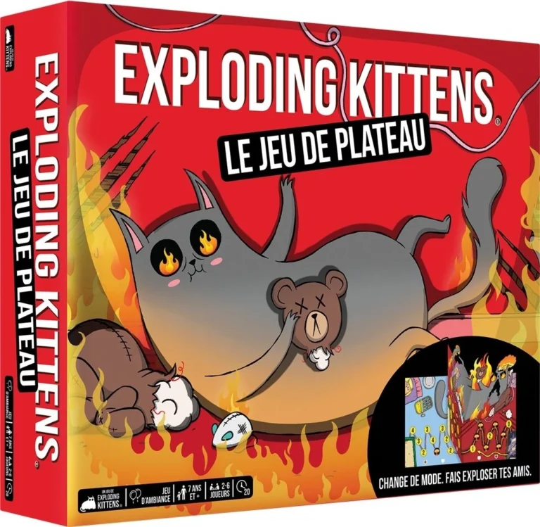 ffnfc0aw1337.webp Boîte du jeu Exploding Kittens enflammée