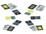 Cartes de jeu disposées en cercle