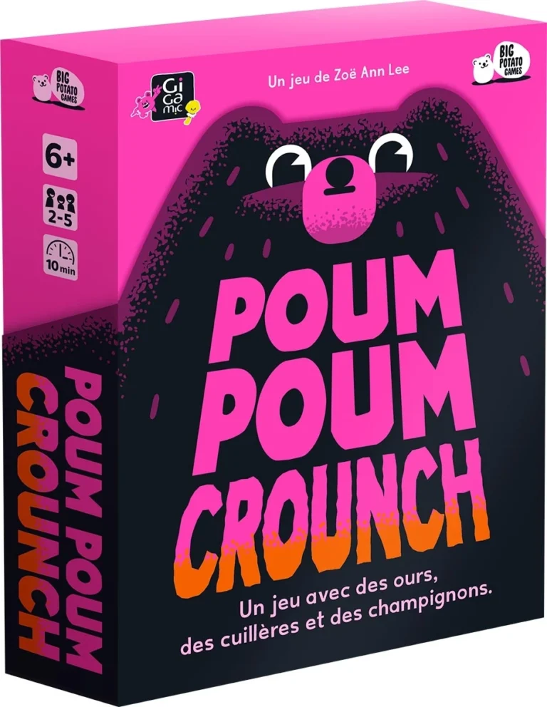 ffnfc0aw1399.webp Boîte du jeu Poum Poum Crounch rose et noire