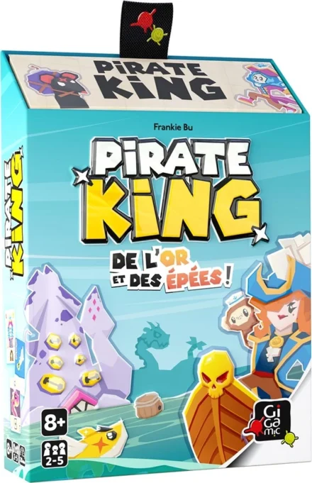 Boîte jeu Pirate King or épées enfants Frankie Bu