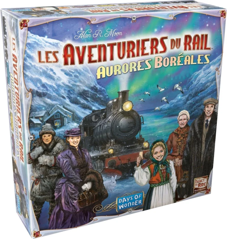 ffnfc0aw1508.webp Boîte jeu Les Aventuriers du Rail Aurores Boréales locomotive