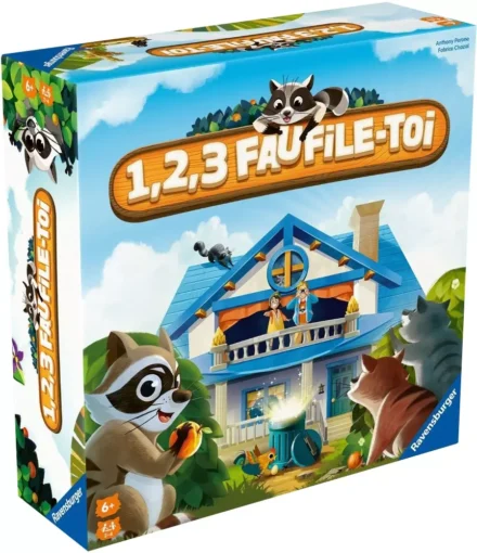 Jeu de société 1,2,3 Faufile-toi Ravensburger enfants