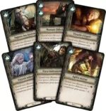 Cartes de jeu fantasy avec personnages et pouvoirs magiques