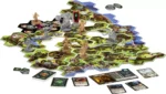 Jeu de plateau Star Wars avec figurines et cartes thématiques