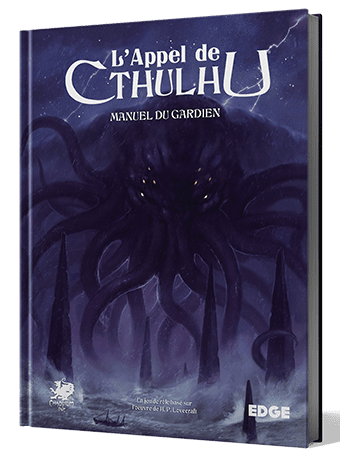 Couverture L'Appel de Cthulhu Manuel du Gardien jeu de rôle