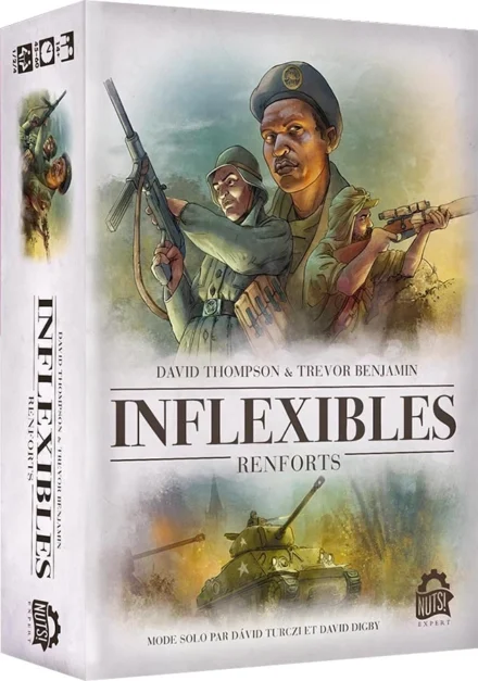 Boîte jeu Inflexibles Renforts avec soldats armés