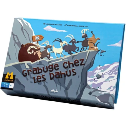 Jeu de société Grabuge chez les Danus boîte colorée