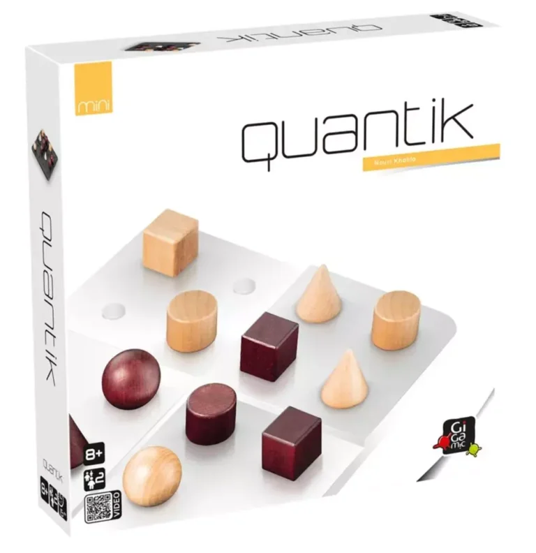 ffnfc0aw1896.webp Boîte du jeu de stratégie Quantic avec pièces géométriques colorées