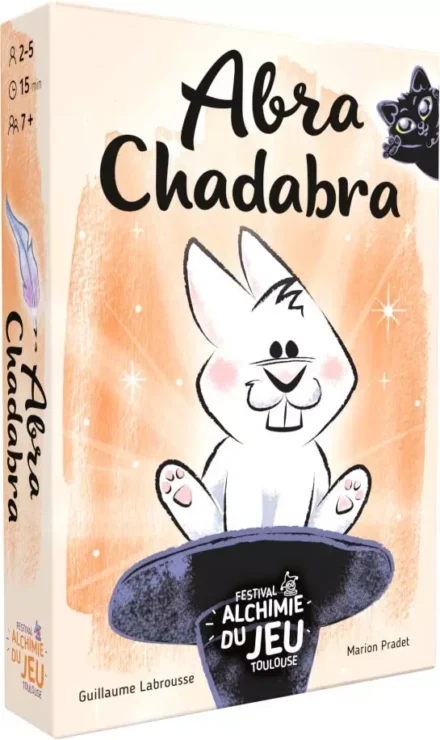 Boîte de jeu Abra Chadabra avec lapin magique