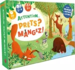 Jeu de société enfants animaux forêt Attention Prêts Mangez