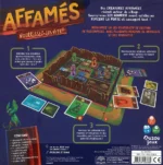 Jeu de société Affamés avec plateau, cartes et créatures