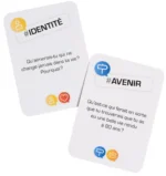 Conversation questionnaire identité et avenir sur cartes