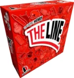 Boîte de jeu de société The Line rouge vif