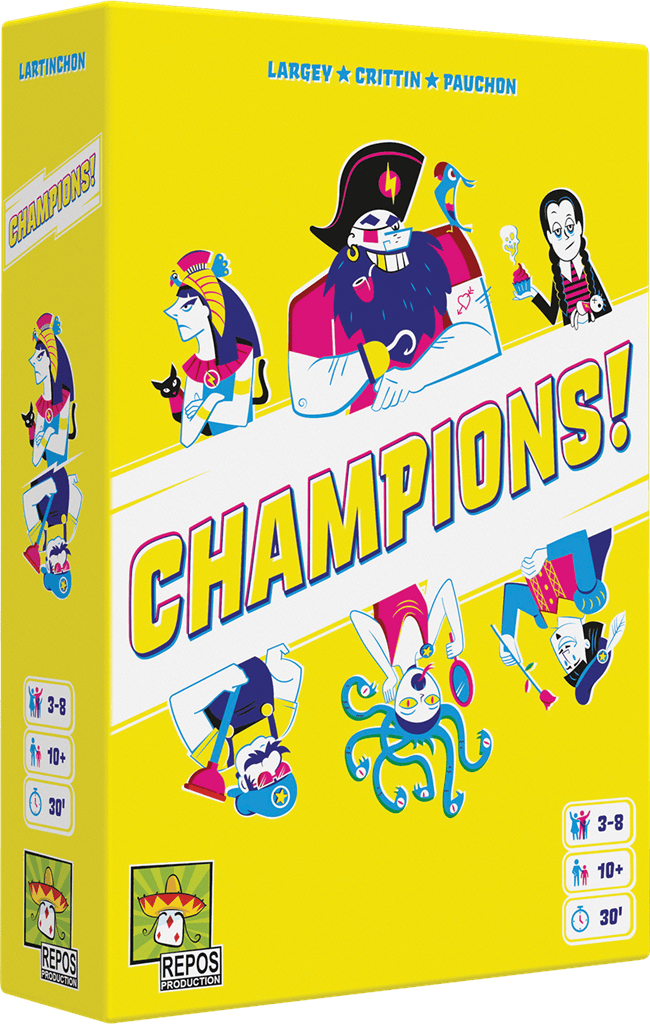 ffnfc0aw2087.png Boîte jeu de société Champions avec personnages colorés