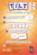 Jeu de société TILT, jeu coopératif pour 2-8 joueurs