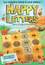 Jeu Happy Letters avec grille de lettres et animaux automne