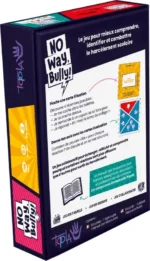 Boîte de jeu de société No Way Bully contre harcèlement scolaire