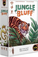 Boîte jeu Jungle Bluff avec tigre illustré coloré