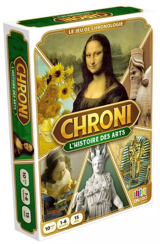 ffnfc0aw2225.webp Jeu de société Chroni L'Histoire des Arts avec œuvres célèbres