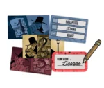 Jeu de société avec cartes illustrées et code secret licorne
