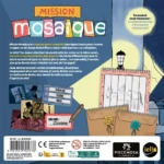 Boîte de jeu Mission Mosaïque avec illustrations de dessins