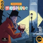 Affiche jeu Mission Mosaïque détective chapeau haut-de-forme
