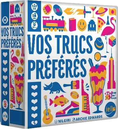 Jeu de société coloré Vos Trucs Préférés pour enfants