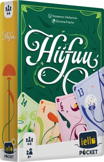Jeu de cartes Hijjuh avec design floral élégant