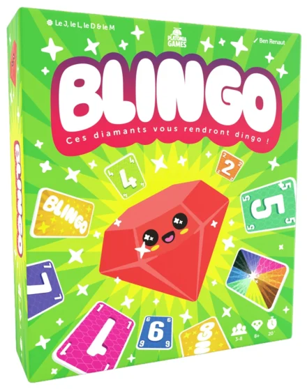 Boîte jeu Blingô Platonia Games Ben Renault