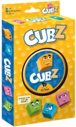 Boîte jeu CUBZ enfants cubes colorés caractères