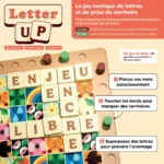 Letter Up, jeu tactique de lettres et de territoire