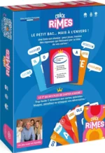 Boîte jeu Crack Rimes, jeu de cartes français familial